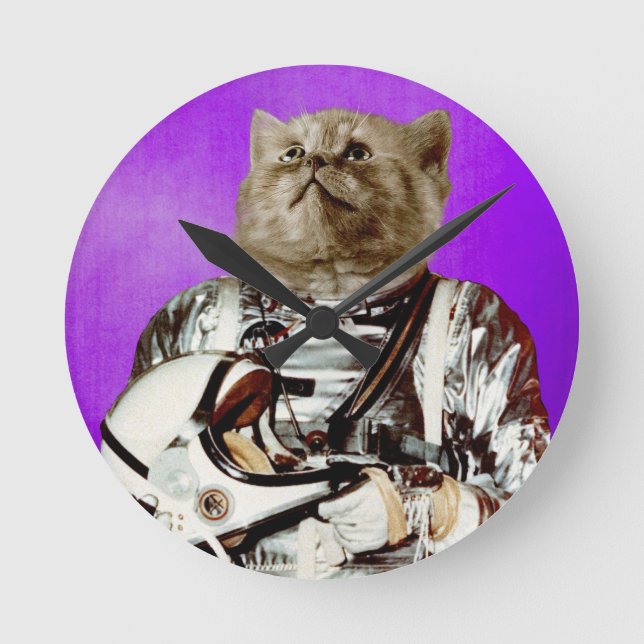 Räckvidd för stjärnorna rund klocka (Framsida)