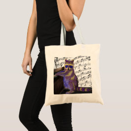 Racoon Budget Tote Tygkasse