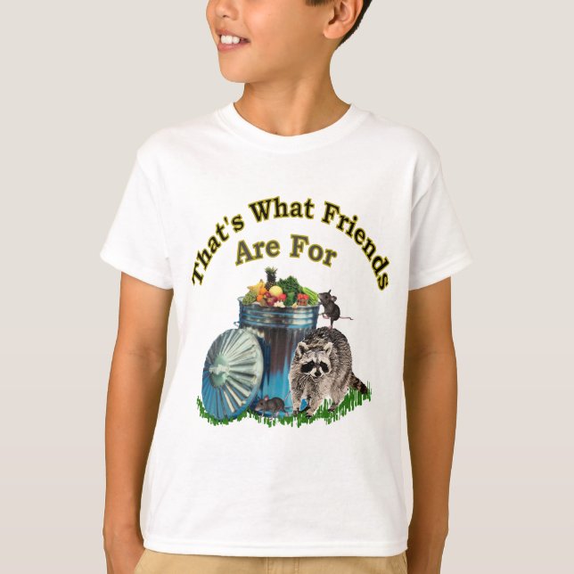 Racoon Friends Tee (Framsida)
