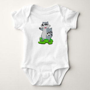 Racoon Soccer-spelare T Shirt