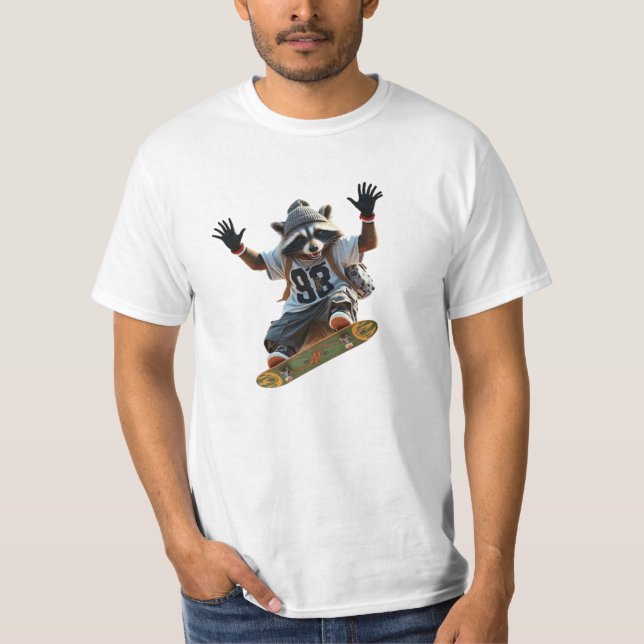 Racoon T Shirt (Framsida)