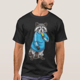 Racoon Teacher Whistle Physical Education T Shirt