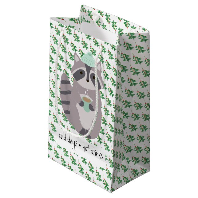 Racoon With A Hot Drink (Framsidan Vinklad)