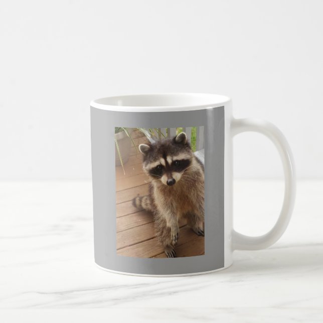 Racoonälskare Kaffemugg (Höger)