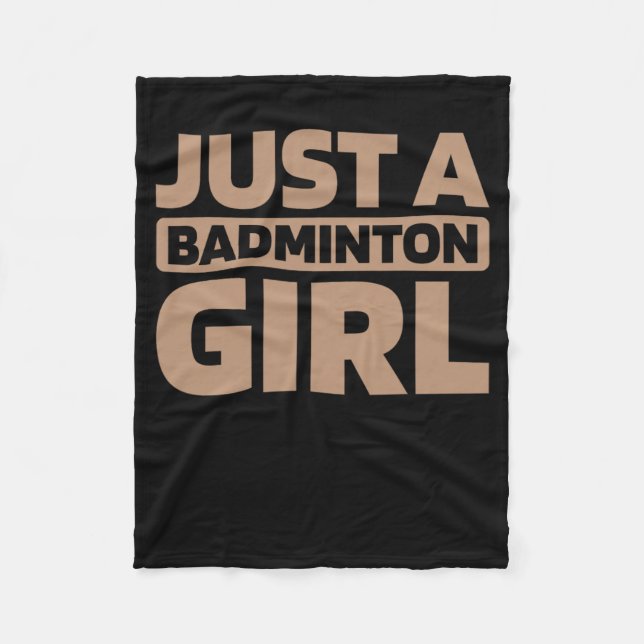 Racquet Court a Dminton G. Fleecefilt (Framsidan)
