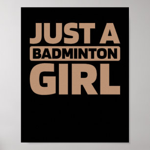 Racquet Court Racquet Court a Badminton Poster