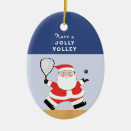Racquetball Collecsible Ceramic Ornament