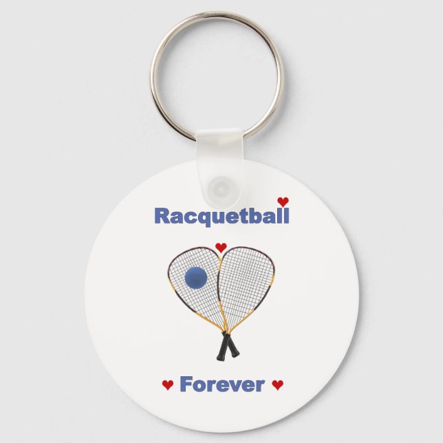 Racquetball Forever Nyckelring (Framsida)