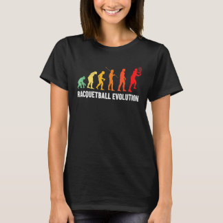 Racquetball Player Racquet Boll Practice Racquet T Shirt