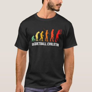 Racquetball Player Racquet Boll Practice Racquet T Shirt