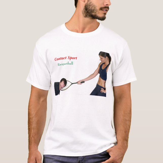 Racquetball T Shirt (Framsida)