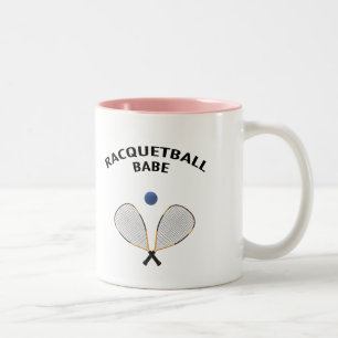 RacquetballBabe Två-Tonad Mugg