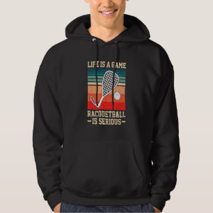 Racquetballspelare Racquetballmästare Racquetba Hoodie