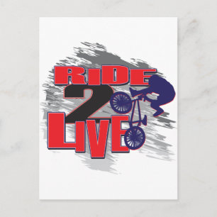 Rad 2 BMX Rider Vykort