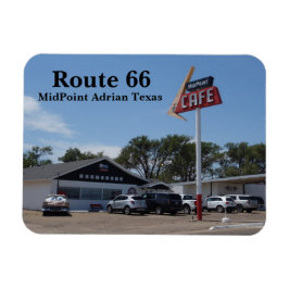 Rad 66 Amerikas Main St. Adrian Texas MidPoint Magnet
