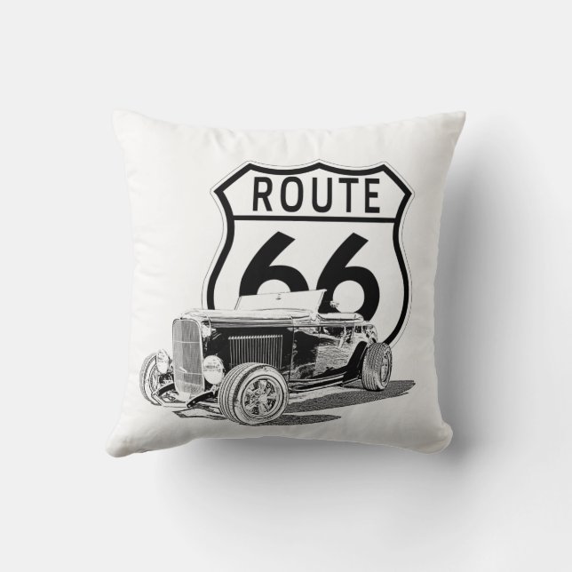 Rad 66 Hot rod Kudde (Baksida)