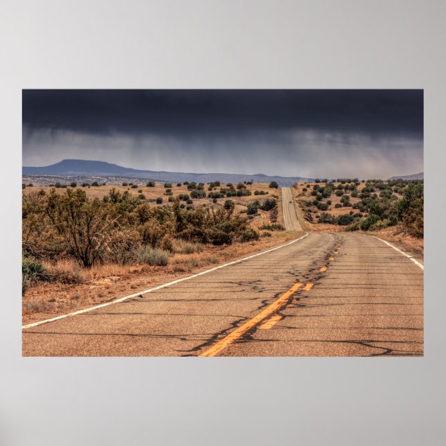 Rad 66 i öknen poster (Framsidan)