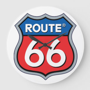 Rad 66 Logotyp Stor Klocka
