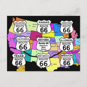 Rad 66 POSTCARD Vykort