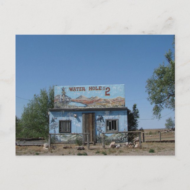 Rad 66 vatten hål #2 vykort (Framsida)