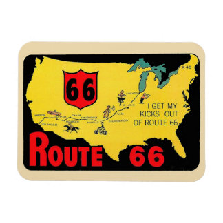 Rad 66 - Vintage resor - Flexibel magnet