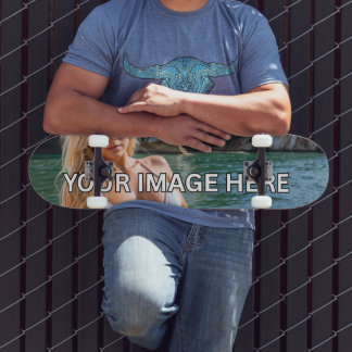 RAD! 🛹 Anpassningsbar Skateboard Deck Add Image/T