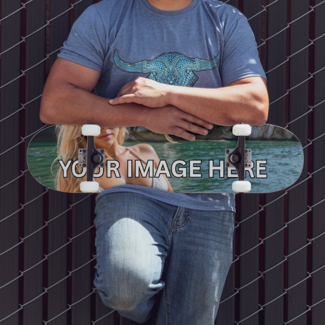 RAD! 🛹 Anpassningsbar Skateboard Deck Add Image/T (Utomhus 3)