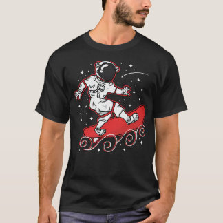 Rad Astronaut Space Surfer T Shirt
