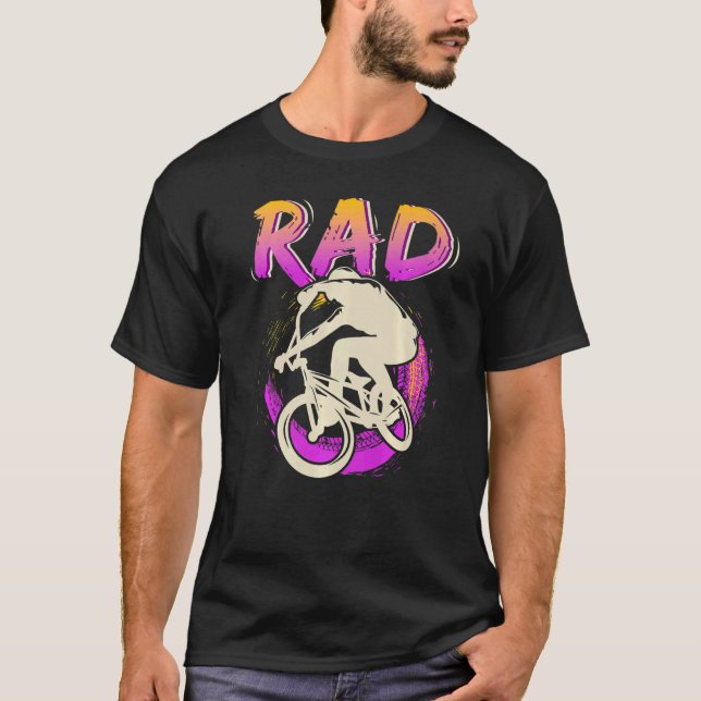 Rad Bmx 80s T Shirt (Framsida)