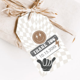 Rad Coola Boy | Boys Retro Skater Birthday Favorit Presentetikett