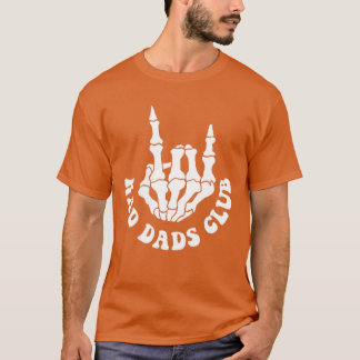 Rad Dads Club Funny Fathers Day Cool Dads Club fam T Shirt