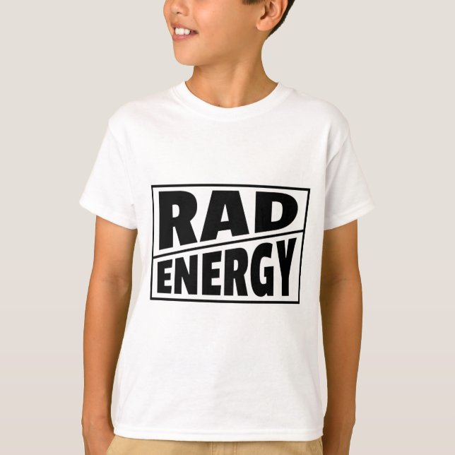 Rad Energi T Shirt (Framsida)