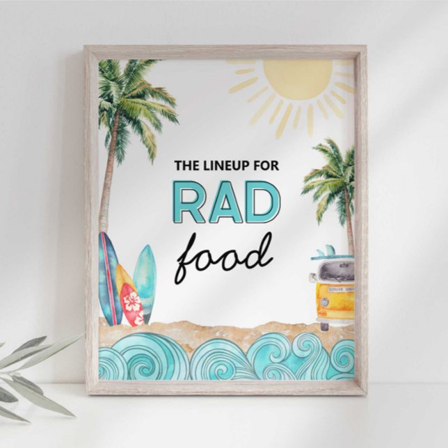 Rad Food Party Sign Poster (Skapare uppladdad)