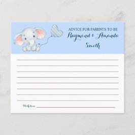 Råd för babyvykort för Mamma & Pappa Flygblad