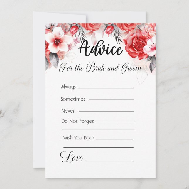 Råd för Blommigten för Rosa och Orange på gräsrots Inbjudningar (Framsida)