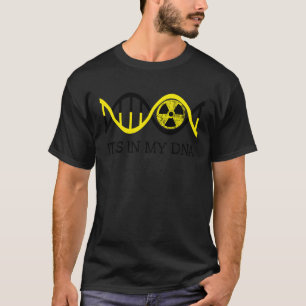 Rad för bortfall av kärnstrålning DNA-Tjernobyl T Shirt