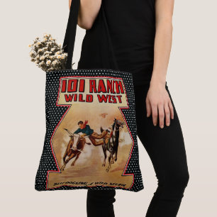 Råd för Cowboy för ranch för Rodeo 101 för vi Tygkasse