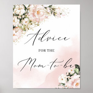 Råd för det kommande mamma-spelmärket rosa boho poster