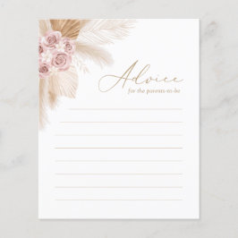 Råd för föräldrar Boho Pampas Grass Baby Shower