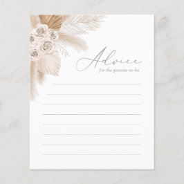 Råd för föräldrar Boho Pampas Grass Baby Shower