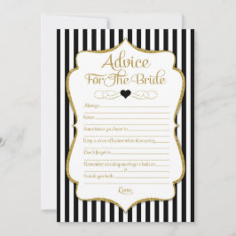 Råd för Möhippan Bride Black Guld