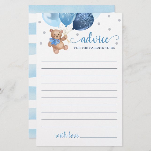 Råd för Nallen Överordnad vy (Fram/baksida)