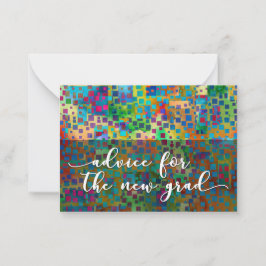 Råd för New Grad, Colorful Confetti, 2