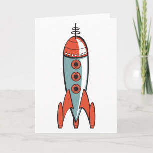 Rad för retrospace kort