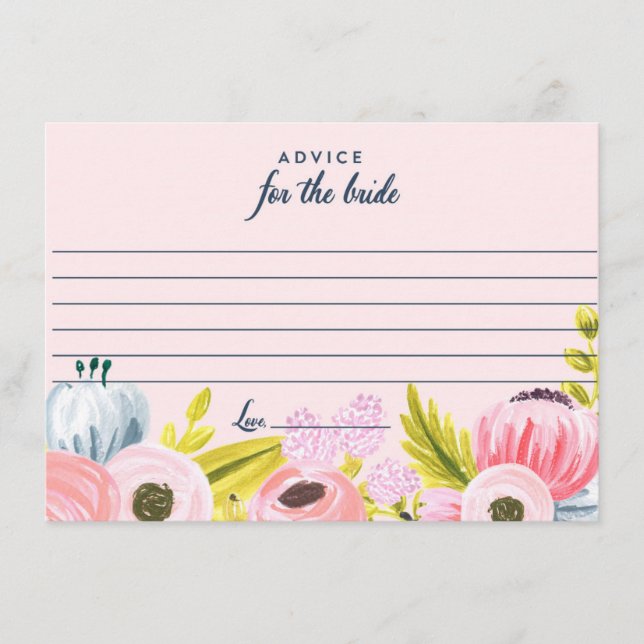 Råd för romsk Blommigt för kortkort (Framsida)