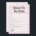 Råd för Rosa av viltfångaren Vit<br><div class="desc">Rosa och vit Möhippa Rådsspel för bruden. Det vita vågrät rand.</div>