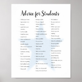 "Råd för Studenter" Poster