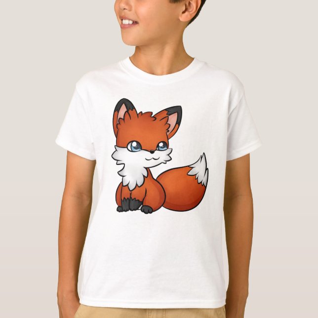 Rad Fox – Cool Wild Spirit T-Shirt (Framsida)