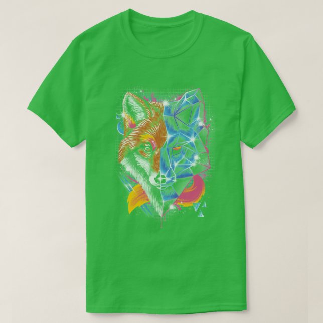 Rad Fox T Shirt (Design framsida)
