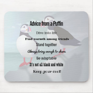 Råd från en Puffin Design Mouse Pad Musmatta